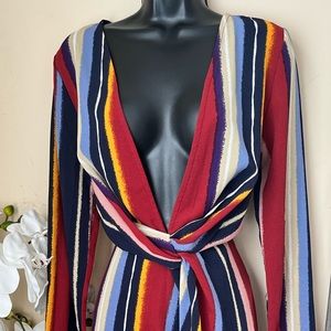 Gorgeous Floor Length Dress with Thigh High Slit 💕